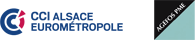 Logo CCI Alsace Euromtropole - Logo AGEFOS PME